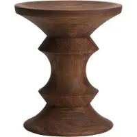 Vitra Stool-jakkara model c tumma pähkinä