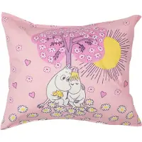 Arabia Muumi tyynyliina 50 x 60 cm Rakastuneet