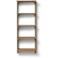 Form & Refine Beam Shelf seinähylly Tummanruskea mänty, 60x167x25 cm