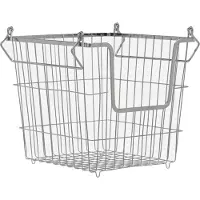 House Doctor Basket, Hdtaw, Chrome Finish - Silver - 26.7X 26.7X 26.7CM