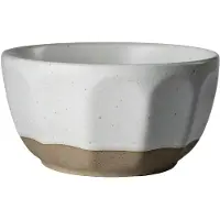 ERNST -kulho kivitavara Valkoinen-luonnollinen, Ø12 cm