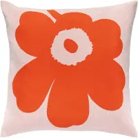 Marimekko Unikko tyynynpäällinen 50x50 cm Pink, oranssinpunainen