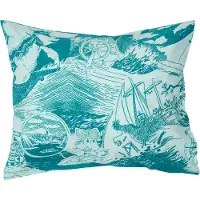 Arabia Muumi tyynyliina 50 x 60 cm Purjehdus