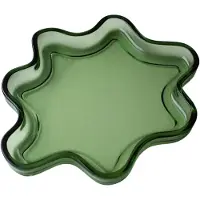 DBKD Filter Lautanen 22 Cm - Koristelutarvikkeet Lasi Vihreä - 20231505gr