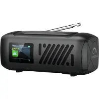 Amadeus Viola Bluetooth-kaiutin radiolla, musta