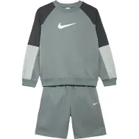 Nike Juoksupuku basaltinharmaa / vaaleanharmaa / musta / valkoinen