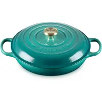 Le Creuset Signature -buffetpata 3,5 l Bleu Riviera
