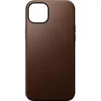Nomad Modern Leather Case w/MagSafe iPhone 15 Plus - Brown