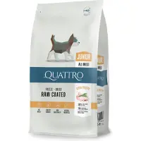 Quattro Junior siipikarjan kuivarehulla nuorille koirille, 7 kg