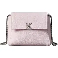 Calvin Klein Emblem Hw Pebble Crossbody 20 - Pink - ONE SIZE