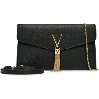 Valentino for woman. VBS9XJ17 Shoulder bag with black metallic detail (OSFA), Casual, Polyurethane