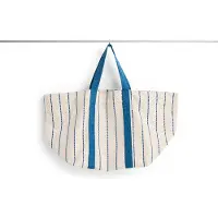 HAY Outdoor Market piknikkilaukku Blue-beige, medium