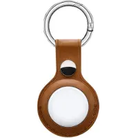 Triacle avaimenperä AirTag/X-Mark Two nahka, ruskea
