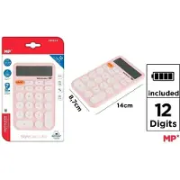 Usorteret Calculator 8.7x14cm pink