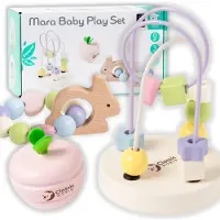 Classic World Mara Vauvan Leikkisetti Pinkki 0-2 Y 0-2 vuotta From Newborn Pojat, Tytöt