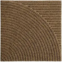 Heymat Zen Ovimatto 45x45 Cm Horizontal & Circular - Kynnysmatot Pet Beige - 1101