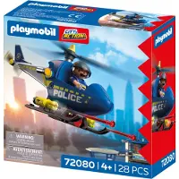 Playmobil Politihelikopter - Multi/patterned - ONE SIZE