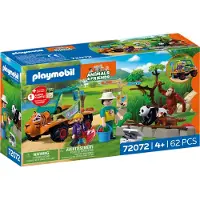 Playmobil Zoo: Zookeeper With Vehicle - Multi/patterned - ONE SIZE