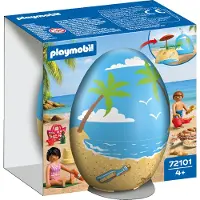 Playmobil Play Egg: Beach Vacation Rakennuspeli