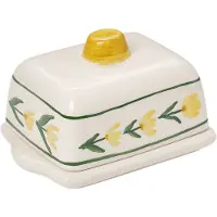 Pick a Poppy Cottage Flower voirasia Keltainen, 17x11,5 cm