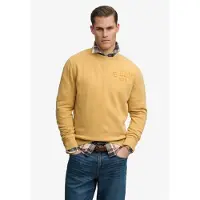Superdry for man. M2014483A Vintage Sweatshirt Toanl yellow (M), Casual, Cotton, Mustard