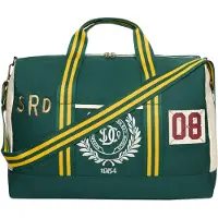 Superdry unisex. Y9110275A Vintage Patch Weekender Bag green (OSFA), Casual, Cotton