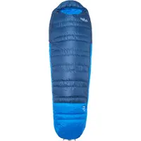 Rab Ascent 0C/32F Tempest Blue/Maya Blue1 Regular - Left Zip