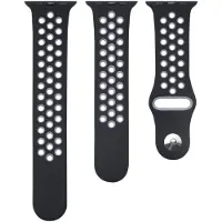 Triacle Sport ranneke Apple Watch 38/40/41 mm musta/harmaa