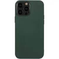 Ferrelli silikonikuori iPhone 13 Pro Max, tummanvihreä