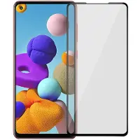 Dacota Platinum Samsung Galaxy A21S Tiger Glass näytön suojalasi, läpinäkyvä