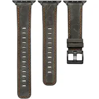 Triacle nahkaranneke Apple Watch 42/44/45/49 mm, ruskea