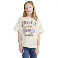 Levi's LVG Coastal GriLS SS T-paita, Antique White, 140