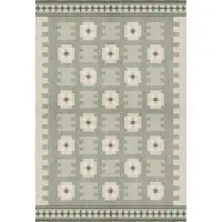 Layered Röllakan Selma matto 180x270 Cm Sage - Kuviolliset matot Villa Salvia - ROSESA180270
