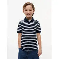Tommy Hilfiger Paita 'Essential Regular Fit Flag Embroidery' tummansininen / valkoinen