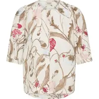 Fransa Frariana Sh 10 - Cream - XL