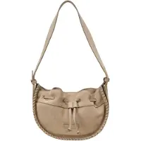 Marc O'Polo Crossbody-laukku Nahka 27.5 cm Harmaa