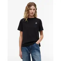 Tommy Hilfiger Th Script Reg C-Nk Ss Tee - Black - S