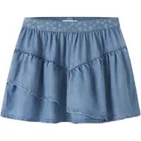 Name It Mini Nmfskylar Dnm Skirt 4054-Oh J - Blue - 92