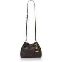 Ba&sh for woman. 2E26MJTP June brown mini tote bag (OSFA), Casual, Synthetic