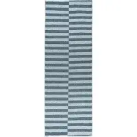 Scandi Living Path käytävämatto Ocean blue, 70×150 cm