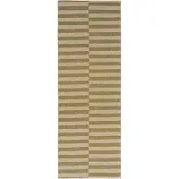 Scandi Living Path käytävämatto Oliivinvihreä, 70×250 cm