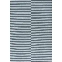 Scandi Living Path matto Ocean blue, 150x200 cm