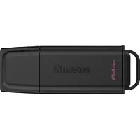 Kingston 64 GB DATATRAVELER EXODIA, USB-A 3.2 GEN1 (BLACK) (DTXG2/64GB)