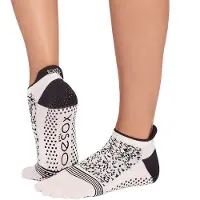 Toesox Full Toe Low Rise Tec Pilates Grip Sukat