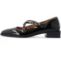 Bianco Biaesther Cross Mary Jane Leather - Black - 36
