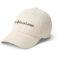 Ralph Lauren Cotton Twill Ball Cap - Cream - ONE SIZE
