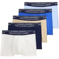 Ralph Lauren Classic Stretch Cotton Trunk 5-Pack - Multi/patterned - M