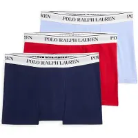 Ralph Lauren for man. 714830299210 Set of 3 navy, red, blue stretch cotton boxers (XL), Casual, Multicolor