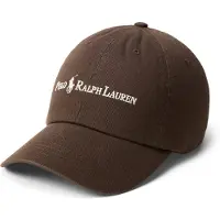 Ralph Lauren Cotton Twill Ball Cap - Brown - ONE SIZE