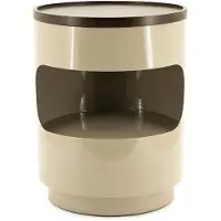 By-Boo Tondo sivupöytä 37 cm taupe